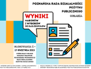 Wyniki naborów i wyborów do gremiów | Poznańska Rada Działalności Pożytku Publicznego