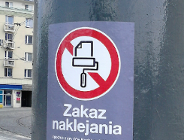 Zakaz naklejania