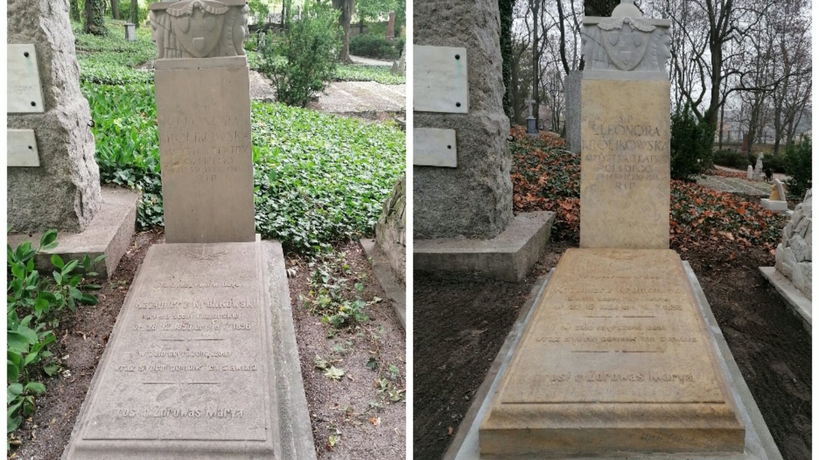 Zakończyła się kompleksowa renowacja 24 nagrobków na Cmentarzu Zasłużonych Wielkopolan.