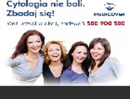 Zapraszamy na akcję "Cytologia nie boli, zbadaj się"