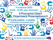Zapraszamy na Poznański Dzień Organizacji Pozarządowych oraz inne wydarzenia w ramach obchodów "Tygodnia organizacji pozarządowych"