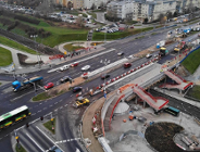 Zmiana organizacji ruchu na remontowanym wiadukcie