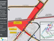 Zmiana organizacji ruchu w rejonie budowanego węzła Grunwaldzka