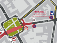 Zmiany dla kierowców i pasażerów przy pl. Cyryla Ratajskiego